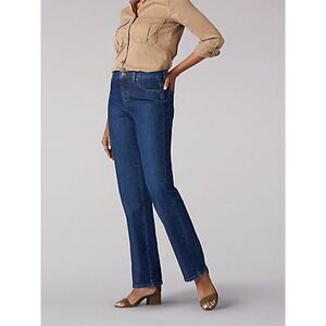 Lee WOMEN’S bootcut STRAIGHT LEG JEANS IN MERIDIAN 14L